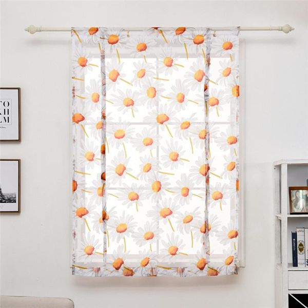 

blinds imixlot study room curtains sunflower short curtain beautiful tulle embroidery modern window decor