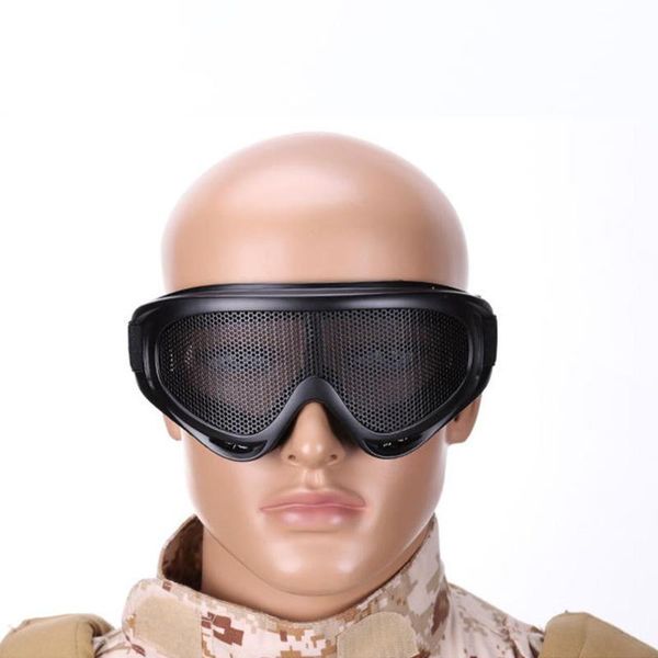 

outdoor eyewear wholesale adults tactical eyes protection metal sports accessories mesh hunting goggle glasses hiki u0e7