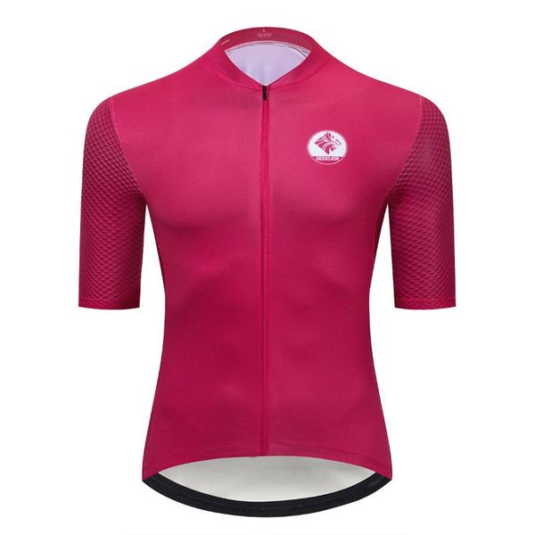 

racing jackets cycling team jersey ropa ciclismo men mtb summer short sleeves quick dry pro bicycling maillot bike wear, Black;red