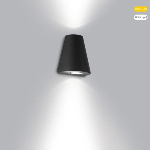 

outdoor wall lamps modern waterproof ip6510w led up and down double head lamp aluminum alloy simple living room porch light