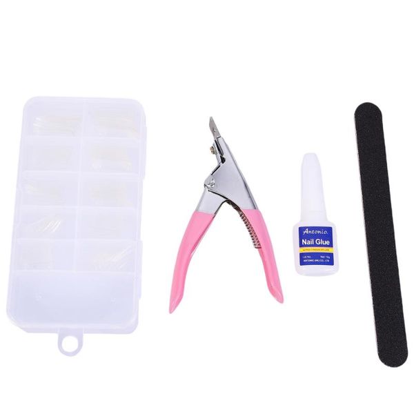 

set artificial nails patches full cover matte (assorted color) nail art kits