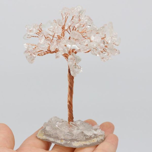 

other fashion ornaments natural stone clear quartz gravel tree of life home for decorating bedrooms study toilets rooms etc