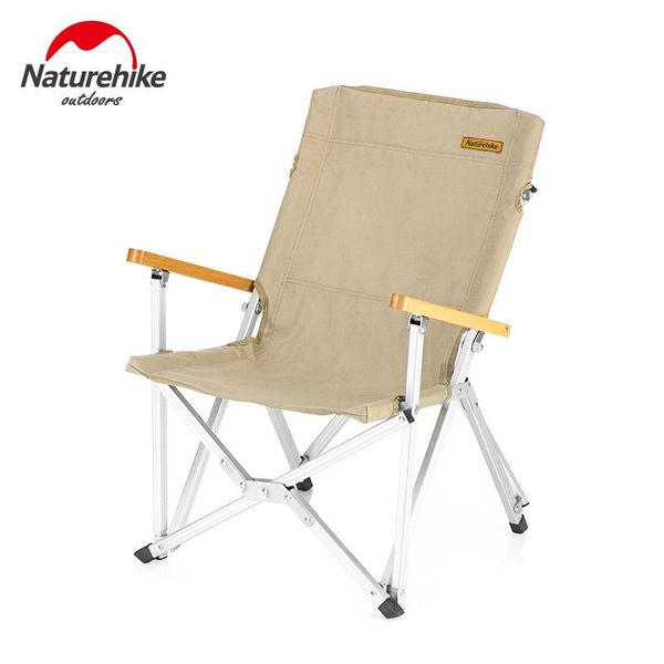 

naturehike folding picnic bbq camping chair portable outdoor storage durable fishing backrest indoor furniture camp