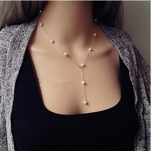 

pendant necklaces bridal jewelry simulated pearl wedding tassel earrings necklace party beads bracelet accessories, Silver