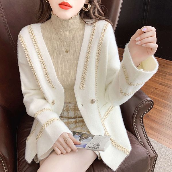 

winter warm temperament elegant light cooked coat mink wool cotton, Black;brown