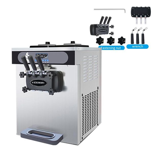 

ice cream making machine three flavors deskcommercial soft small r22 / r410a