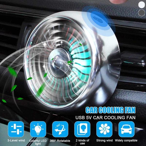 

electric fans car cooling fan usb suction cup seat back single head universal large wind three speed control