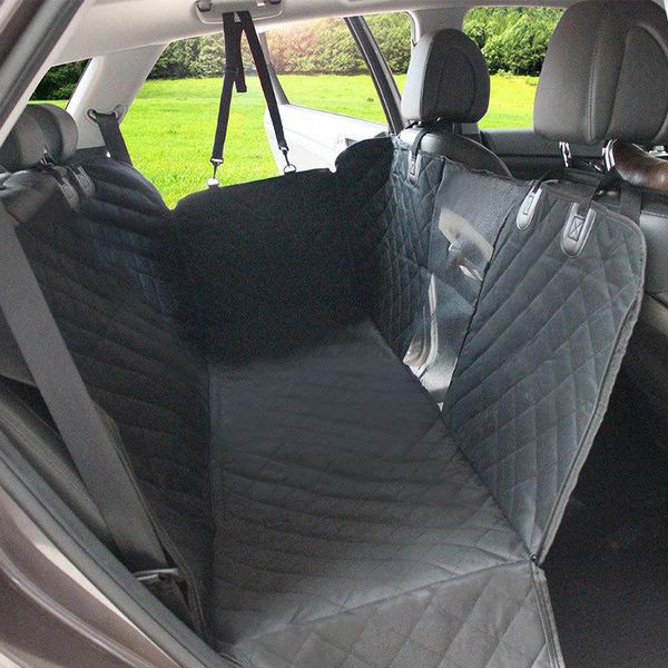 

dog car seat covers pet hammock protector mat safety belt back cover black waterproof view mesh windproof pad