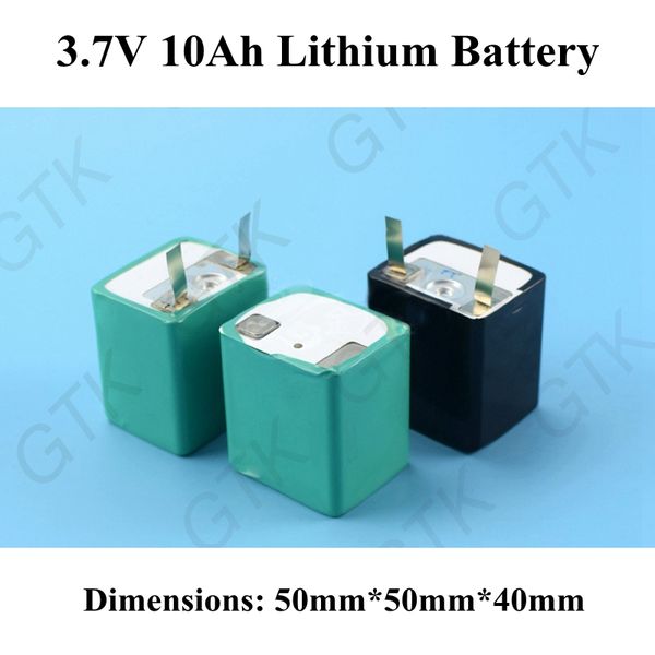 3 pz 10ah 3.7 v batterie agli ioni di litio 10000 mah 30A batteria al litio per batteria fai da te utensili elettrici auto elettrica ebike