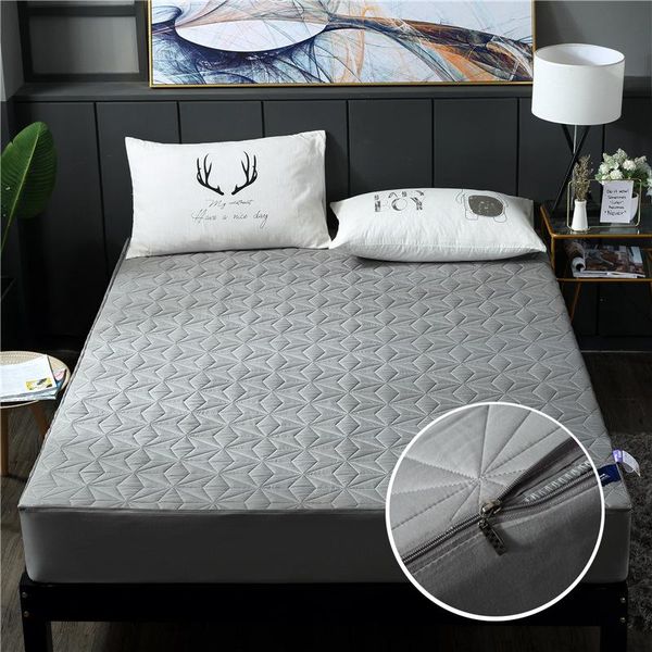 

mattress pad 180*200cm zipper type waterproof cover anti mite all-included protector for bed er