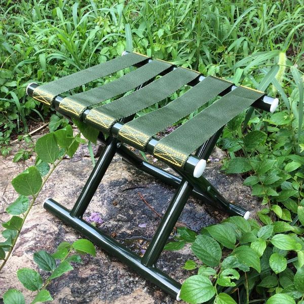 

fishing accessories outdoor hiking chair super strong folding stool camping picnic bbq heavy duty travel portable seat