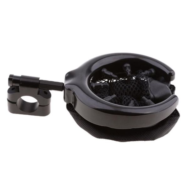 

handlebars 7/8" black motorcycle handlebar cup holder metal drink basket for