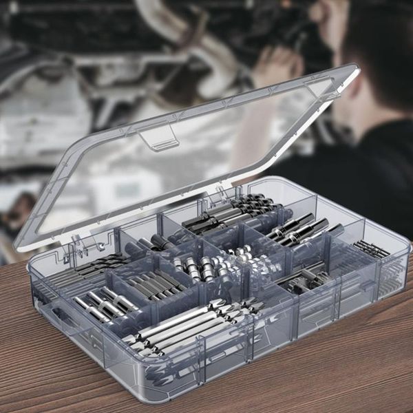 

car organizer adjustable storage container plastic box compartment component screw sleeve holder display