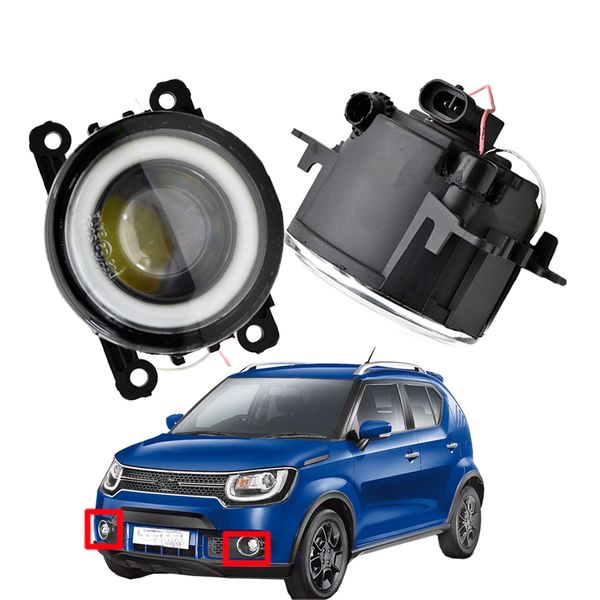 SUZUKI IGNIS II için Sis Işık Kapalı Off-Road Araç 2003-2008 2 X Araba Aksesuarları Yüksek Kalite LED DRL Farlar Lambası