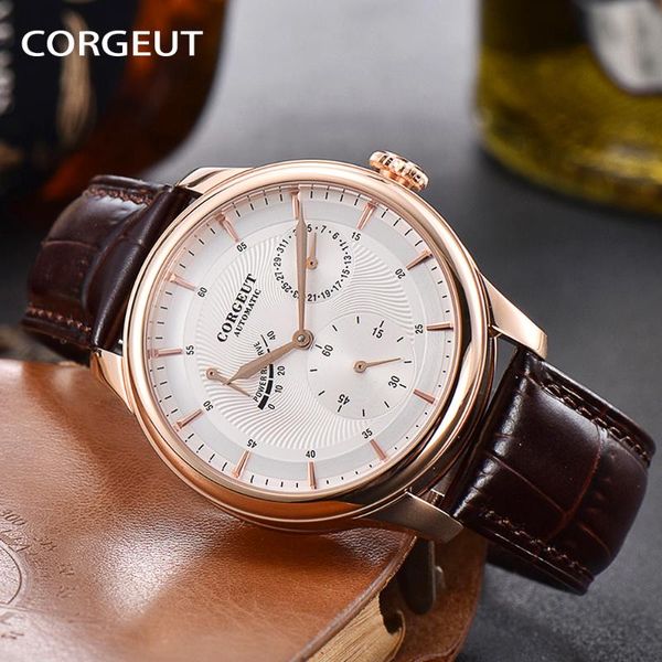 

wristwatches corgeut waterproof quartz watch men sports watches military army male wrist clock relogio masculino, Slivery;brown