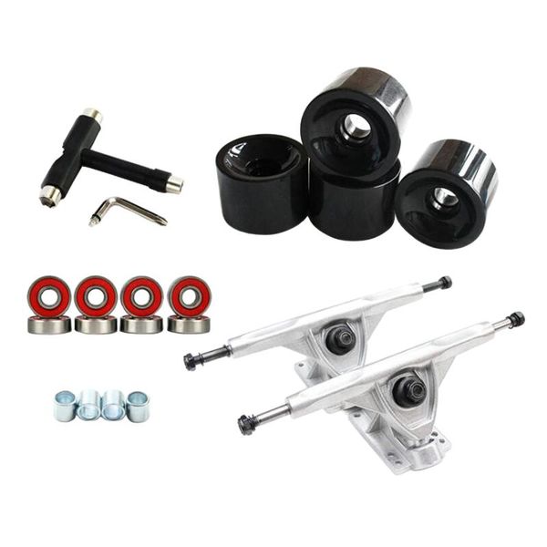 

deluxe skateboard truck bridge hanger skate board wheel t-tool repairing assembly parts component skateboarding