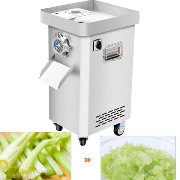 

commercial automatic vegetable shredder 220v 110v stainless steel electric sausage filling machine meat grinders