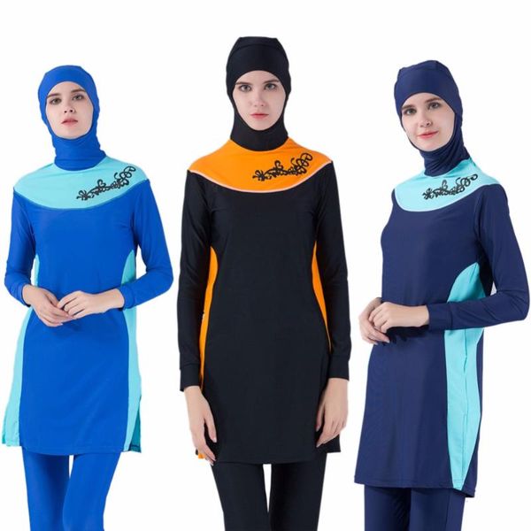 

wholesale and drop ship women muslim swimwear islamic swimwears beach swimsuits for two-piece suits