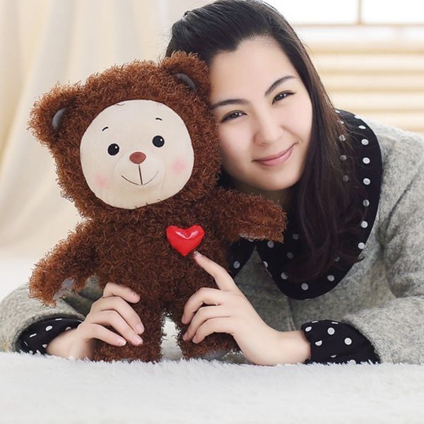 

plush toys rainbow baby cartoon xinbao teddy love bear doll child gift