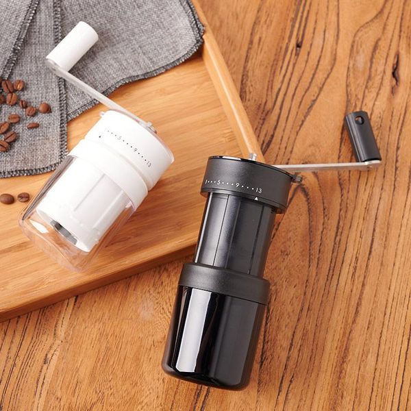 

manual coffee grinders retractable grinder grain hand crank mini portable travel machine plastic cafetera expreso kitchen supplies ed50md