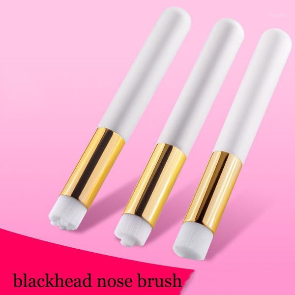 

10pcs/pack nose brush pore blackhead deep cleaning facial cleansing brushes wooden wholesale1