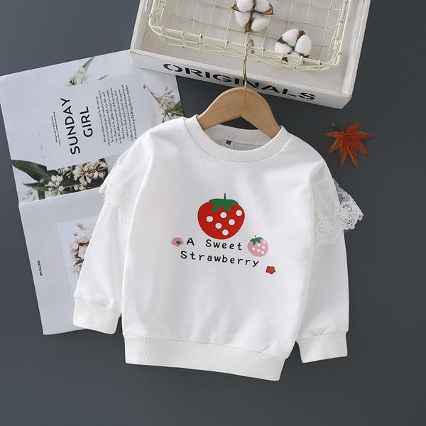 

hoodies & sweatshirts baby sweatshirt spring autumn kids girls sweater fashion cartoon round neck children boys outerwear, Black