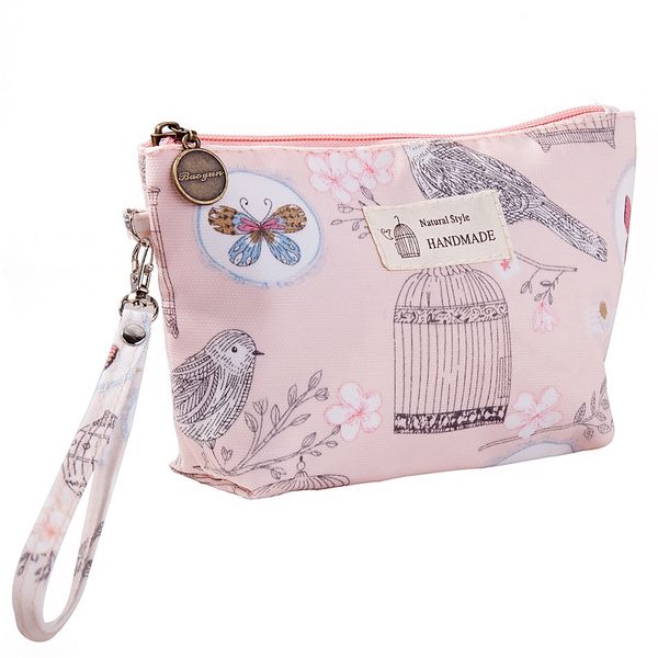 

cosmetic storage bag printed women portable handbag waterproof travel wash bag