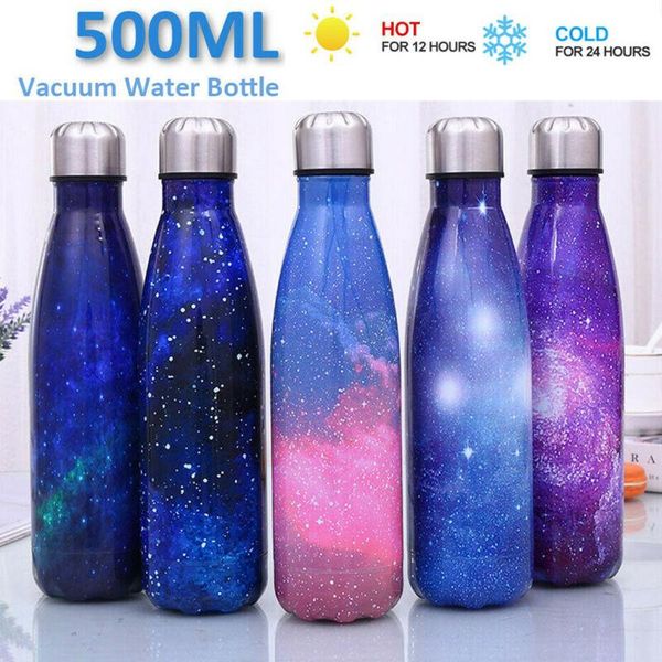 

water bottles 2021 stainless steel bottle double wall vacuum insulated sports gym metal flask