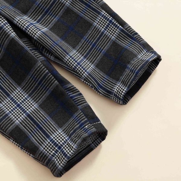 

baby boy 3 pieces suits, plaid waistcoat + long sleeves shirt + suit trousers formal wear for toddlers 3-24 months baby clothing g1023, White