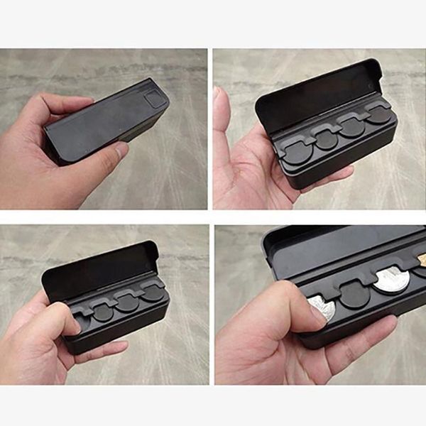 

mini car coin box holder plastic special design taking easily organizer