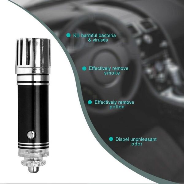 

car air freshener mini auto purifier ionizer odor smoke remover fresher for vehicle c44