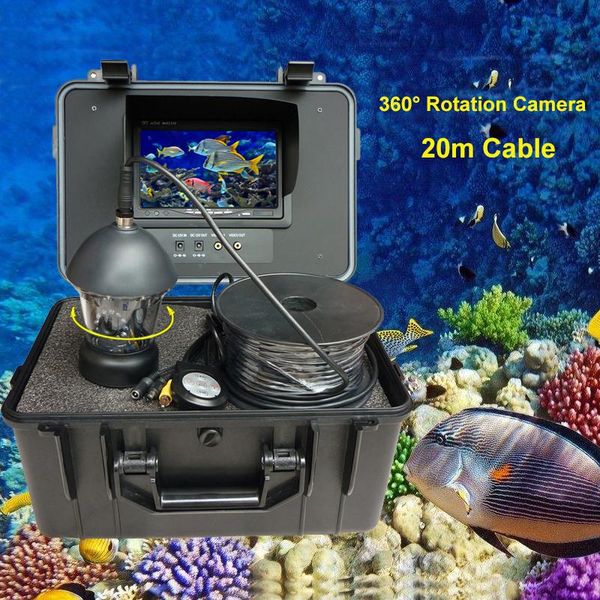 

inch 20m underwater camera system can rotate 360" ip cameras