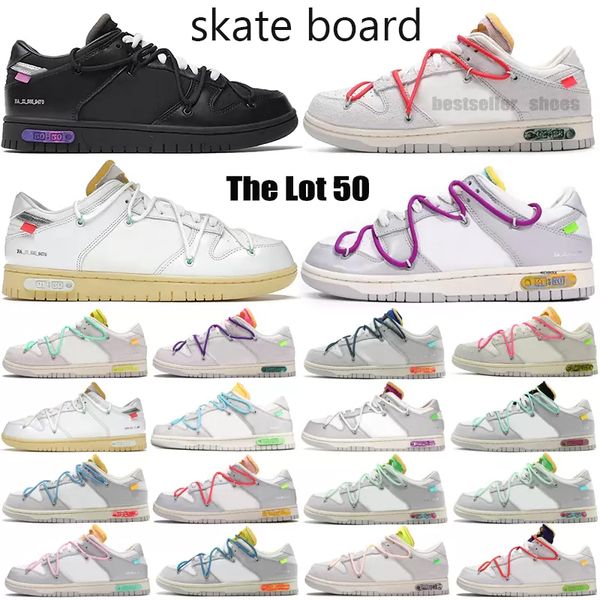 

2021 new athletic shoes skate board ow lot 01 50 low sneakers high ambush flash lime black white unc classic green chicago purple pulse men