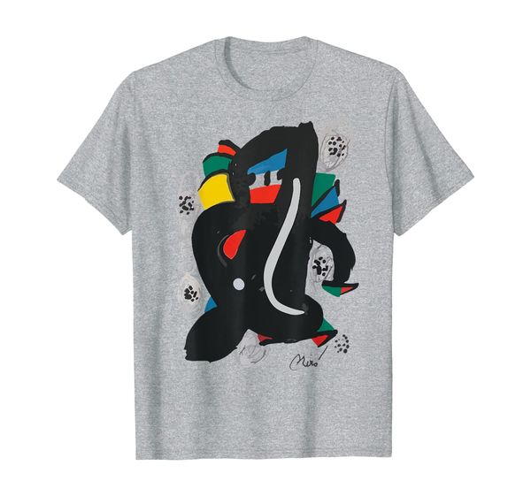 

la melodie acide t shirt, joan miro, original artwork, White;black