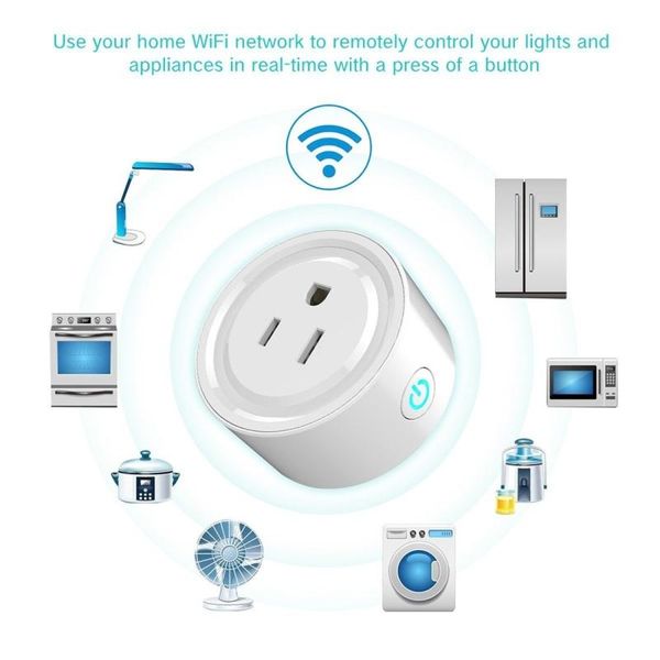 

smart power plugs plug mini wifi socket us remote control strip timing switch for home automation electronic system