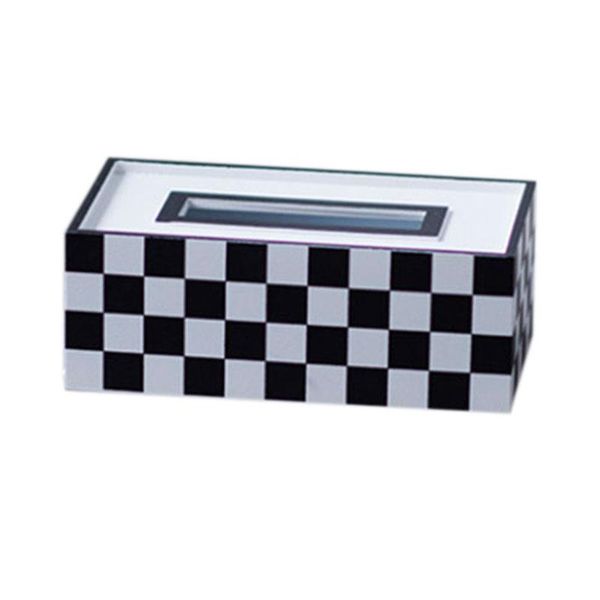 

tissue boxes & napkins nordic style wooden box creative geometry decorative modern paper napkin container for home office ktv el car-b