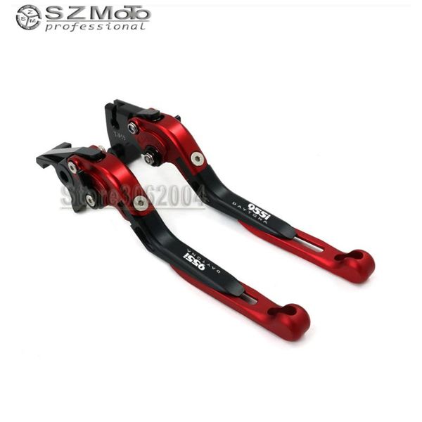 

for daytona 955i daytona955i 1997-2003 aluminum motorcycle folding extendable adjustable brakes clutch levers with logo