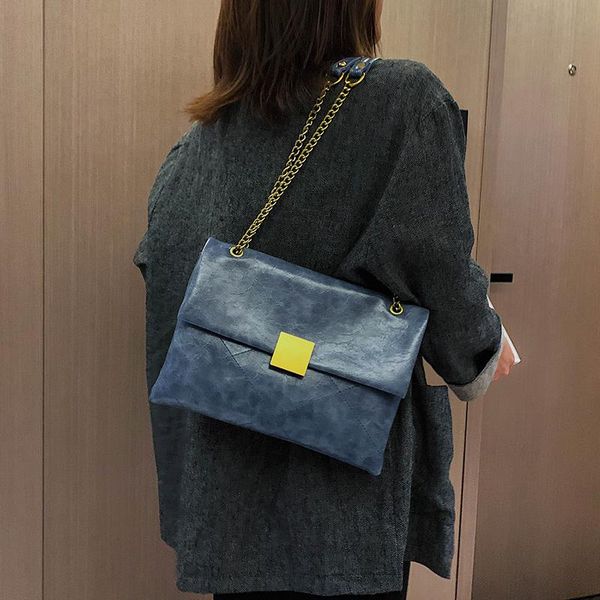 

cosmetic bags & cases 2021 woman shoulder bag handbag large capacity shopping fashion tote pu chain messenger luxury