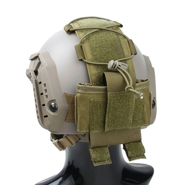 

cycling helmets tactical helmet battery pouch 3 case bag for black color