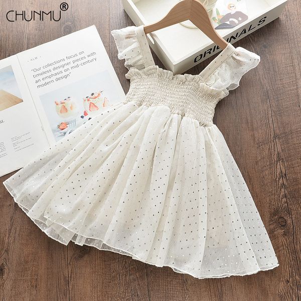 

girl's summer casual baby clothes kids dresses for girls lace chiffon birthday princess dress school open wear c0223, Red;yellow