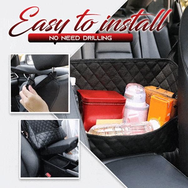 

storage bags car seat and handbag holding net hanging bag between seats jan88