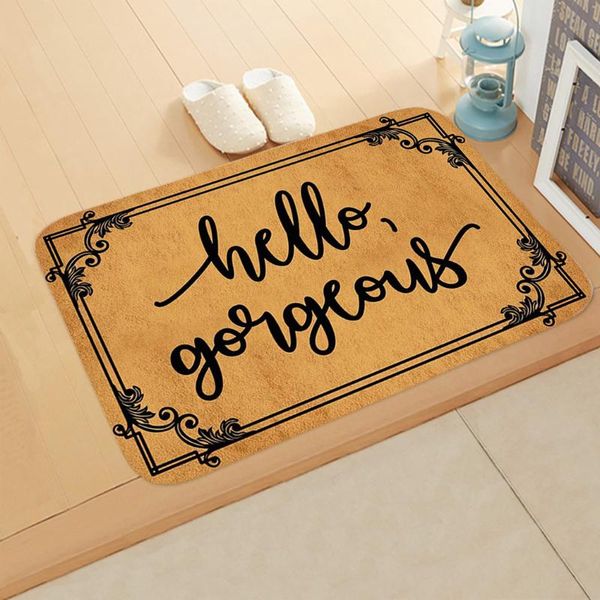 

bath mats funny door mat entrance floor rug non-slip decoration 40*60cm