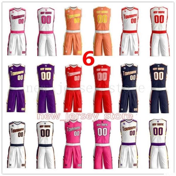 

customize any name any number man women girl youth kids boys basketball jerseys sport shirts as the pictures you offer zz0054, Black;red