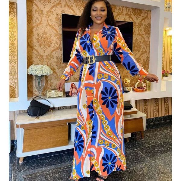 

casual dresses african es for women dashiki clothing robe africaine femme slim evening long maxi shirt africa clothes xslq, Black;gray