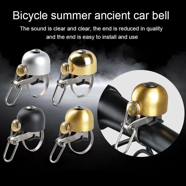 

bike horns mountain bell retro bicycle folding scooter super loud speaker universal riding