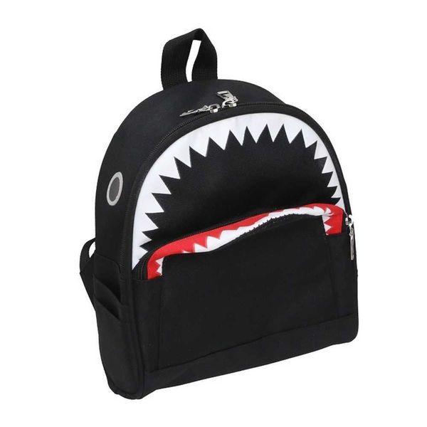 Kinderrucksack Kindertasche Personalisierte Hai Kinder Cartoon Nylon Schultasche für Grundschüler Junge Minitaschen für Mädchen G80PTD0