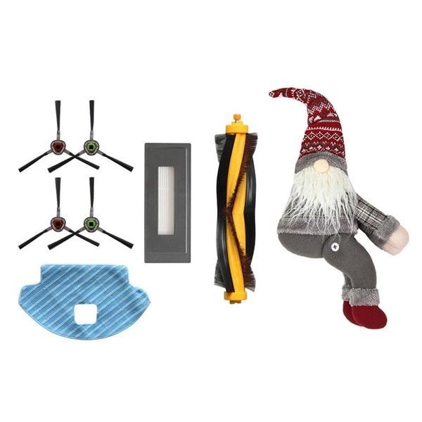 

7pcs for ecovacs deebot ozmo 930 sweeping robot accessories & 1 pcs forester knitted wool curtain button vacuum cleaners
