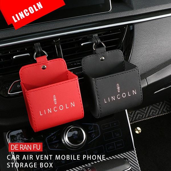 

car organizer air outlet hanging storage box for mks navigator 2 mkx mkz mkc mkt town continental diecast accessories