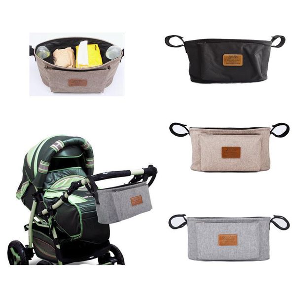

baby stroller bag pram organizer nappy diaper accessories bottle holder mommy large capacity carriage parts &