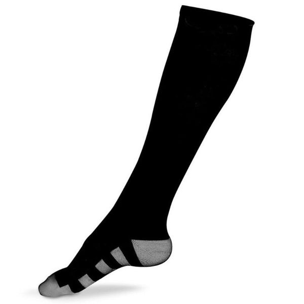 

sports socks men women compression calf guard protector stockings for running football cycling skiing smn88, Black